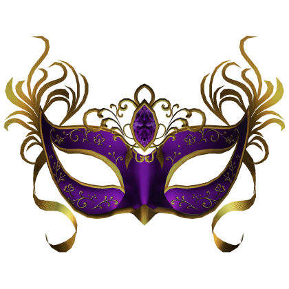Magical Mask In Purple & Gold Roblox item