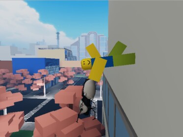 City with portal gun but you can climb on walls