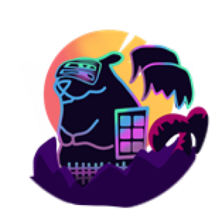 Vaporwave chomik Roblox decal
