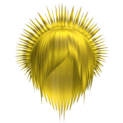 ⚡︎ yellow emo niche punk peacock spikes 17. 