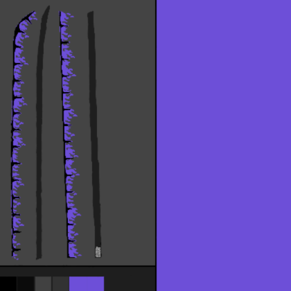 black and purple flame sword for shindo Roblox decal