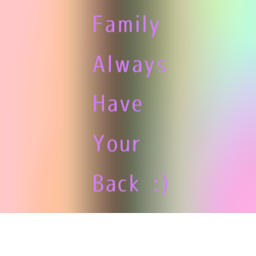 Family Always Have Your Back :) Obby?