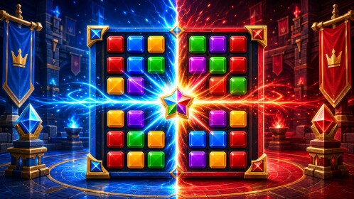 Match 3 PvP Battle