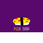 Pizza and sushi