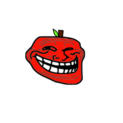 Apple troll face Roblox decal