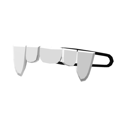 ⛧ XL VAMPIRE FANG HAIR CLIP BLACK Roblox item