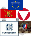 Militäre Europas Miltarys of Europe Militaire d'Eu