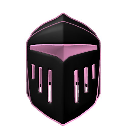 Pink Knight Helmet