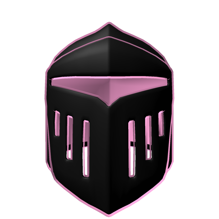 Pink Knight Helmet