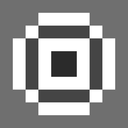 Pixel Circle Button [New] Roblox decal