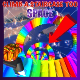 Climb HUGE staircase too SPACE icon