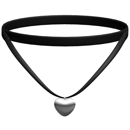 black christmas heart pendant 3.0
