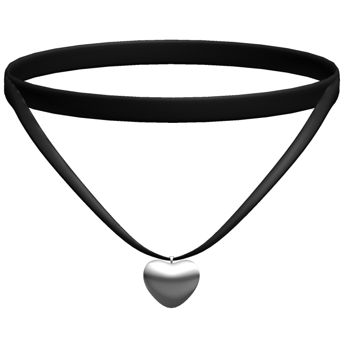 black christmas heart pendant 3.0