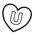 Letter U