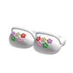 🍀Cute Preppy Charm White Clogs