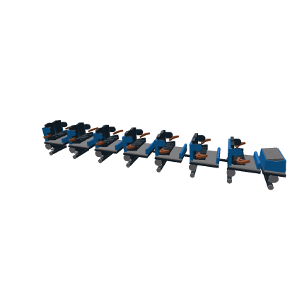 PGS Articulated Wooden Train