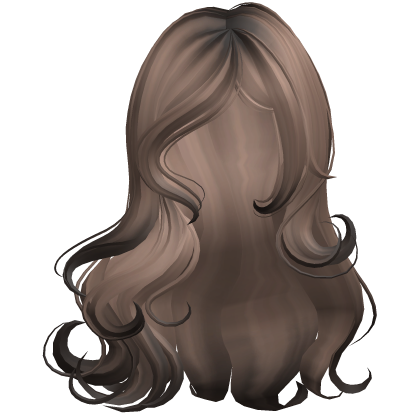 ♡ Silky Long Ethereal Waves (Brown Ombré) Roblox item