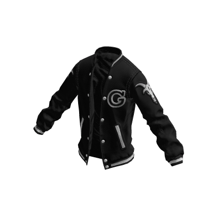 College Jacket | Black White