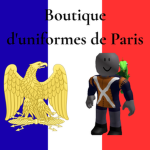 Boutique d'uniformes de Paris