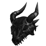 Gunmetal Dreadwyrm Helm