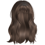♡ Wavy Long Butterfly Cut (Brown)