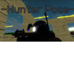 헌터 포스 hunter pose