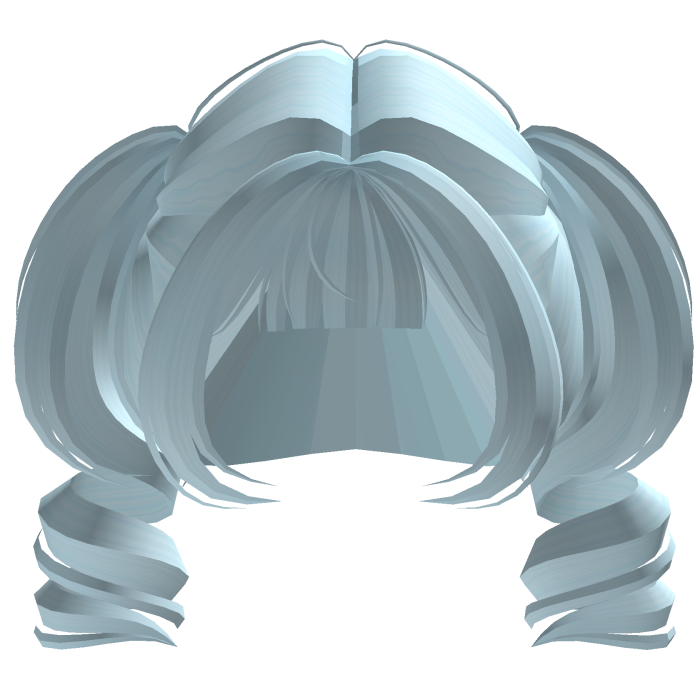 Baby Blue Twin Tails