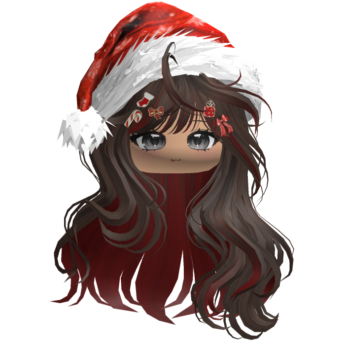 Cute Christmas Waves w/ Charms (Brown&Red)