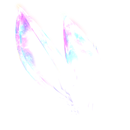 Kyu's Fluffy Opal Bunny Ears