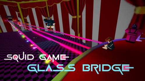 Glass Bridge Squid Obby [IMPOSSIBLE💀]