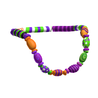 Halloween Candy Necklace – Blocky Avatar Version