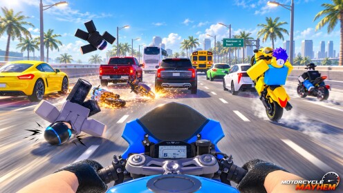 NUEVA MOTOCICLETA! 🏍️ Caos de Motocicletas 