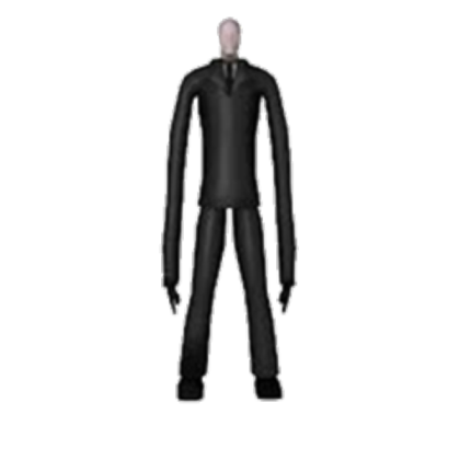 SlenderMan (transparent) Roblox decal