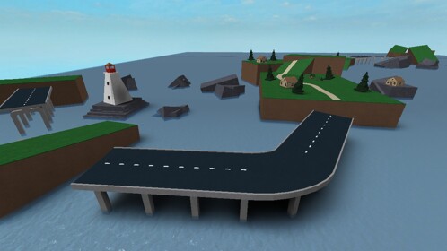 Speed Race Map - Island Route