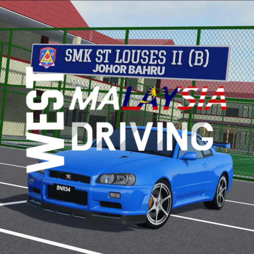 (JDM CARS+CUSTOM RIM)West Malaysia Driving official Roblox game thumbnail