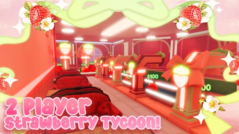 🍓2 Player Strawberry Tycoon!🍓