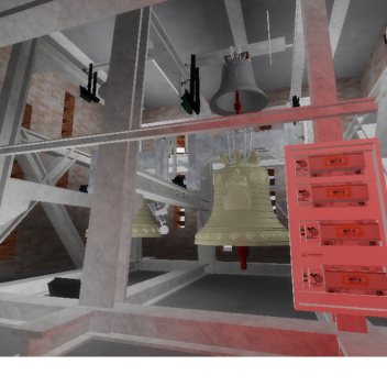 Polish Church Bellfry with bells