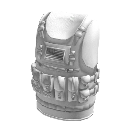 White military vest on sale