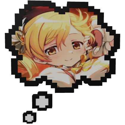 Mami Tomoe MADOKA MAGICA | Thinking Bubble 