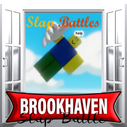 BrookhavenRP Slap Battles👏