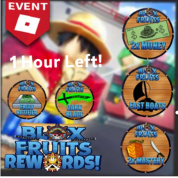 [Blox Fruit Gift] 🎁 Giveaway Free Gamepass 1h⌛!