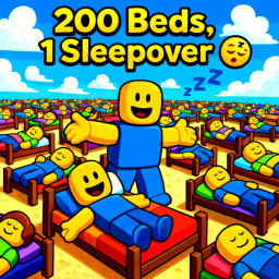 200 Beds, 1 Sleepover 😴🛌💤