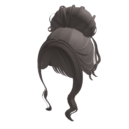 High Messy Bun (Ash Brown)
