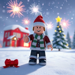 🎉🥳🎆[UPDATE] NEW YEARS obby! 😮 FREE UGC! 😮🎆🥳
