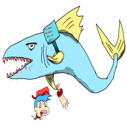 Horror Killer Tuna fish Roblox decal