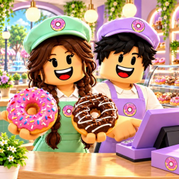 2 Player Donut Tycoon 🍩 icon