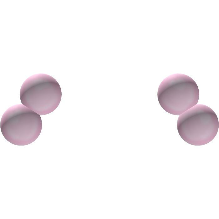  ♡ : giant cute light pink bobbles