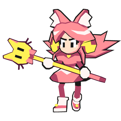 Battle Pink Mew Shoulder - Deltarune Roblox item
