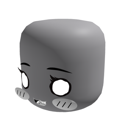 Animated Kawaii Surprised Face - Dynamic Head - Roblox