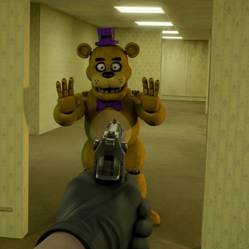 Fast Fredbear in backroons